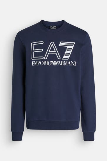 EA7 Sweatshirt dunkelblau