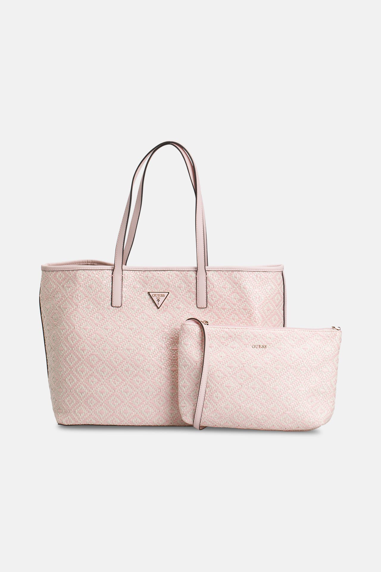 GUESS Schultertasche 'Vikky' rosa, Bild 1