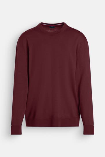 HECHTER Paris Wollpullover burgunder