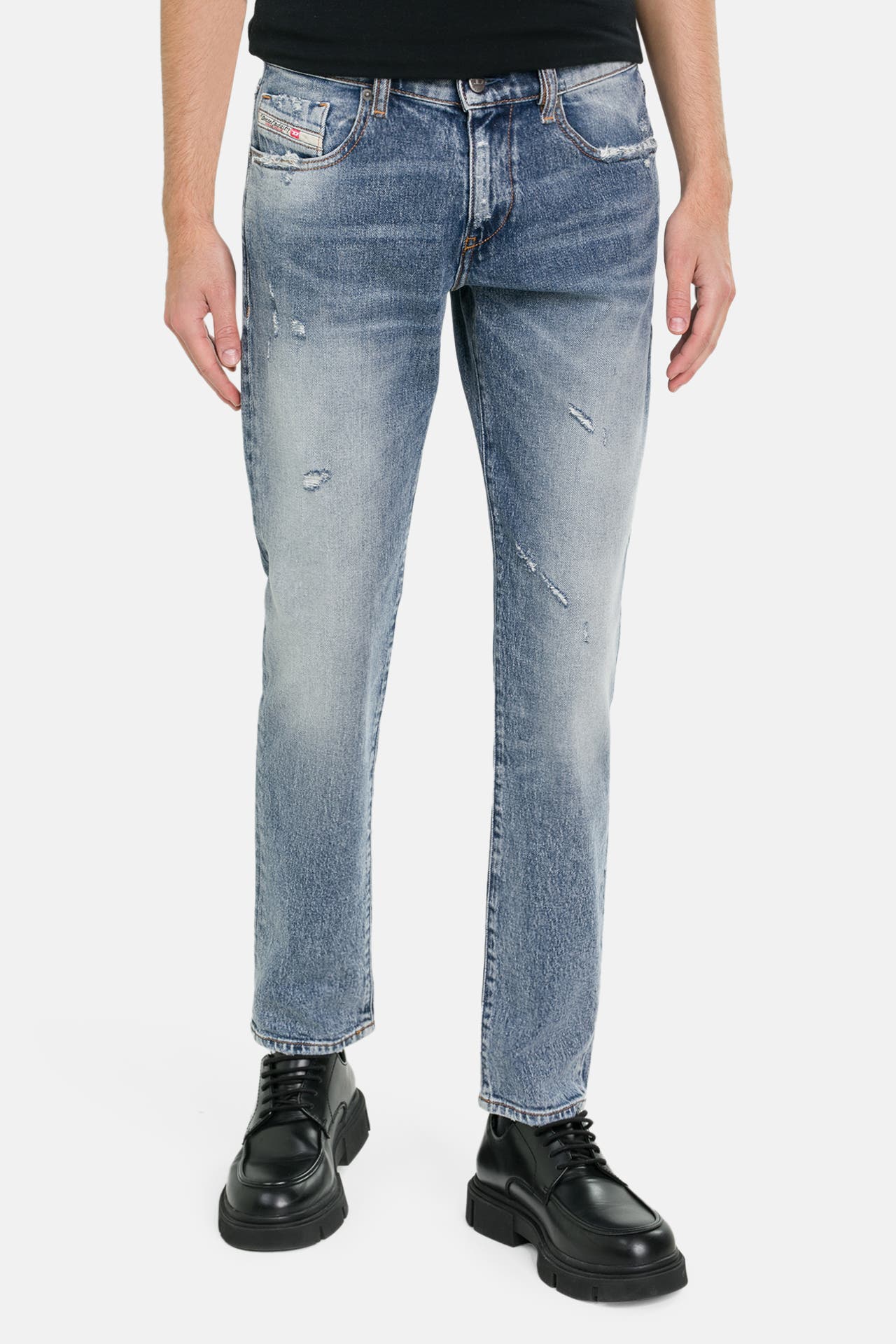 DIESEL Jeans 'D-Strukt' taubenblau, Bild 1