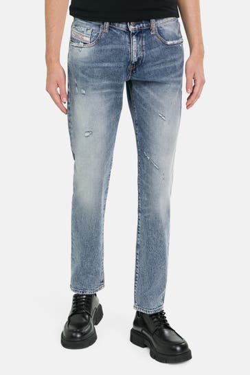 DIESEL Jeans 'D-Strukt' taubenblau