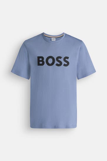 BOSS T-Shirt blau