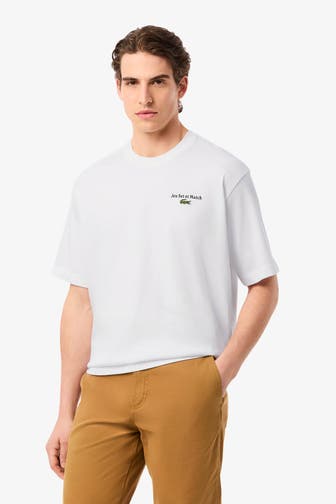 LACOSTE T-Shirt weiß