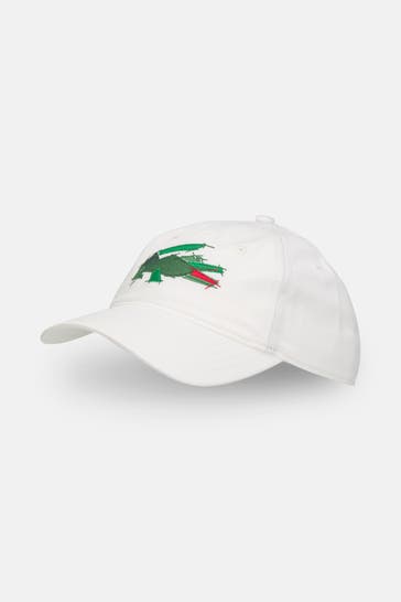LACOSTE Basecap weiß