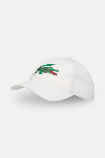 LACOSTE Basecap weiß