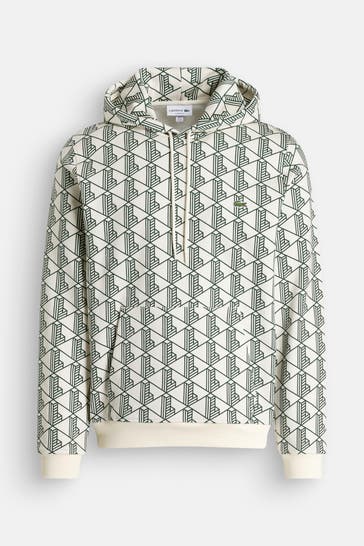 LACOSTE Hoodie gemustert