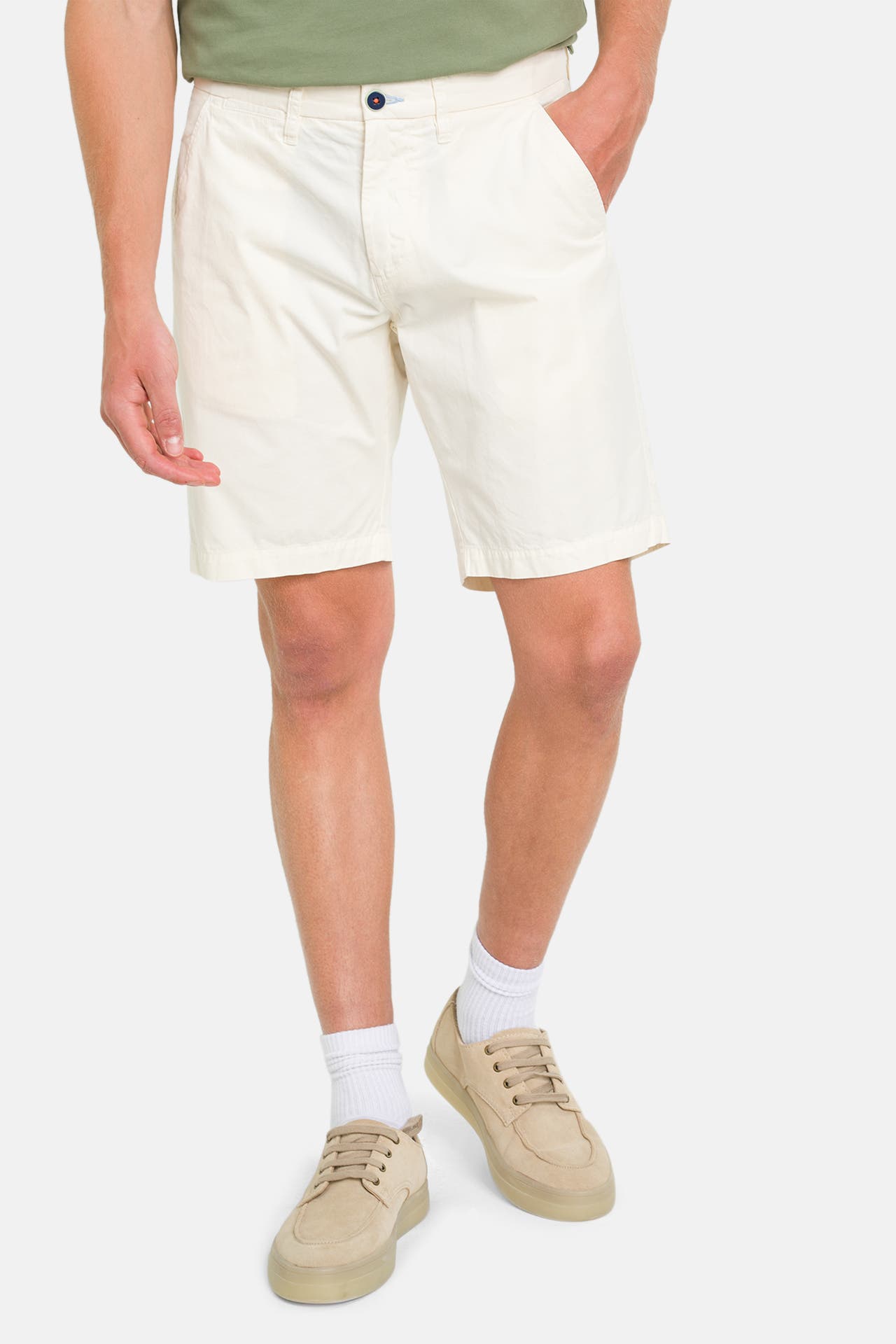 NEW ZEALAND AUCKLAND Chino-Shorts 'Lecagy' ecru, Bild 1