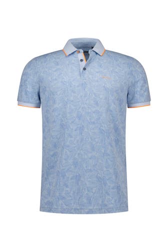 NEW ZEALAND AUCKLAND Polo-Shirt gemustert Regular Fit