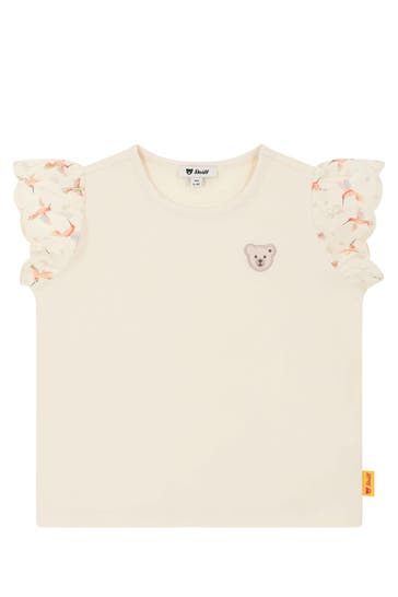 STEIFF T-Shirt ecru