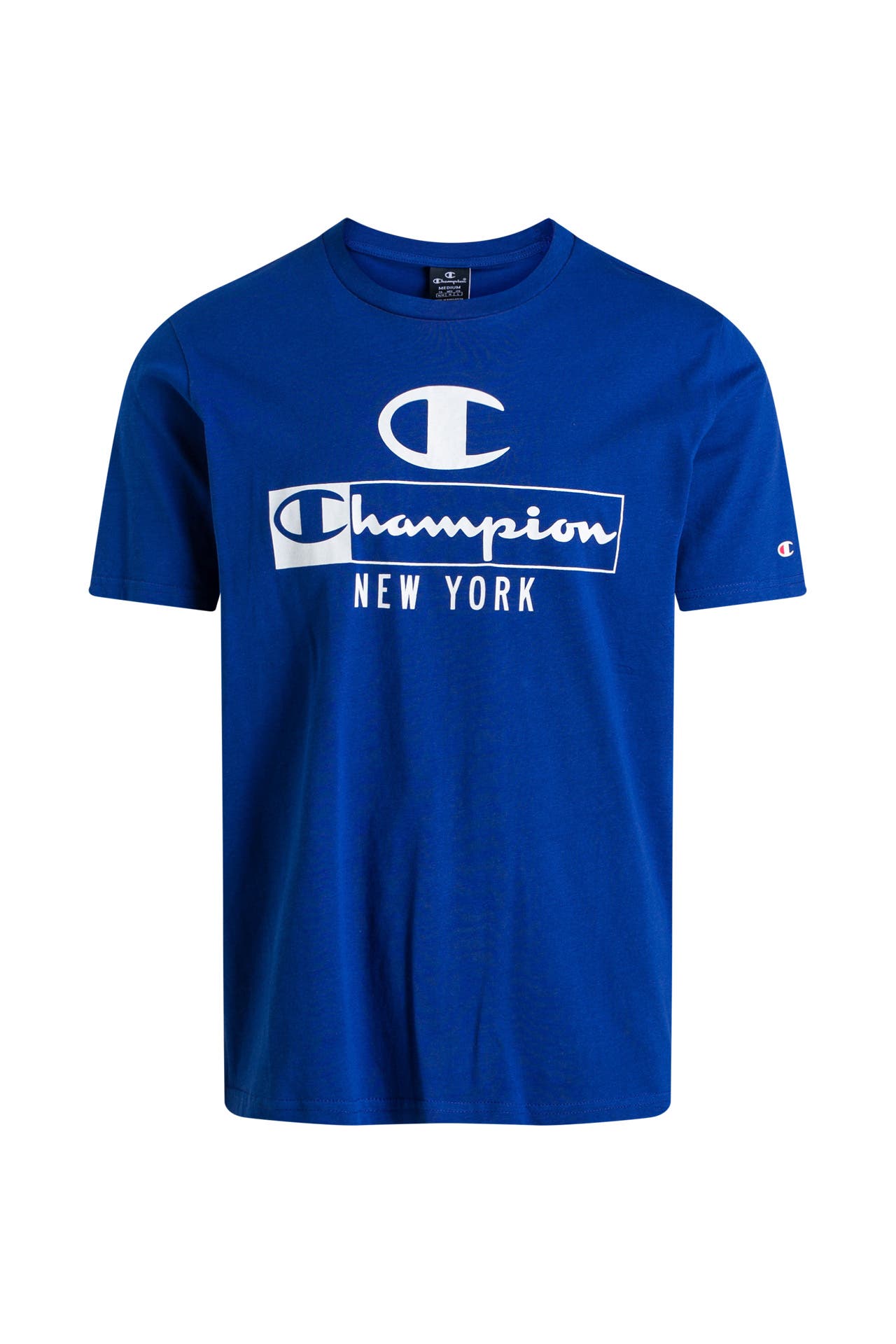 Outletcity online - T-Shirt günstig blau | » kaufen CHAMPION