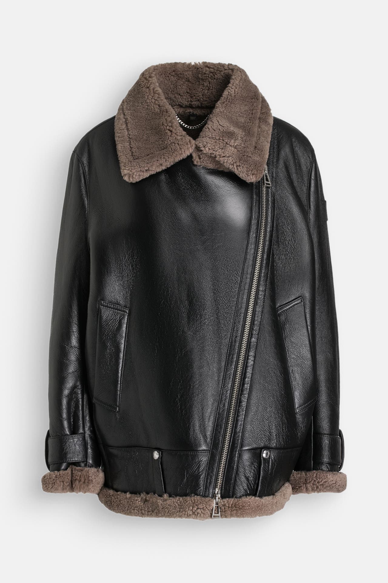 BELSTAFF Lederjacke 'Zinc' zweifarbig, Bild 1