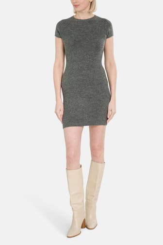 GUESS Strickkleid grau