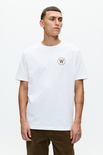 WOOD WOOD T-Shirt weiß
