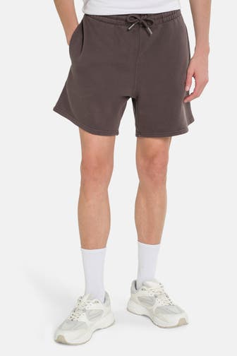 SUPERDRY Sweatshorts dunkelbraun