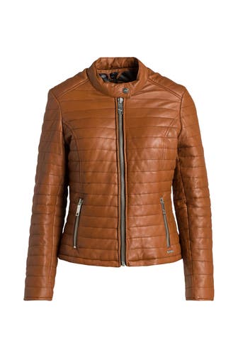 MAZE Lederjacke 'Sota' cognac