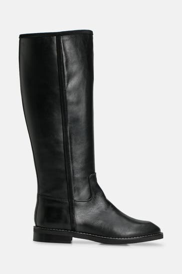 DONNA CAROLINA Stiefel 'Astract' schwarz