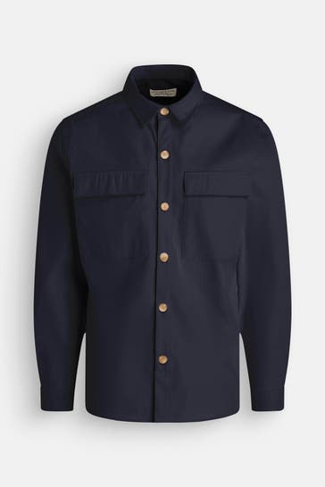 COLOURS & SONS Overshirt navy