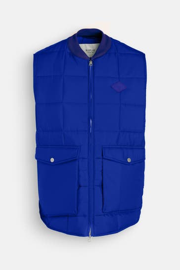 REPLAY Steppweste royalblau