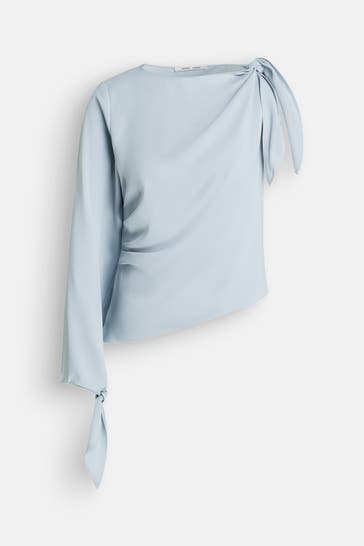 SAMSØE & SAMSØE Longsleeve 'Saalba' hellblau