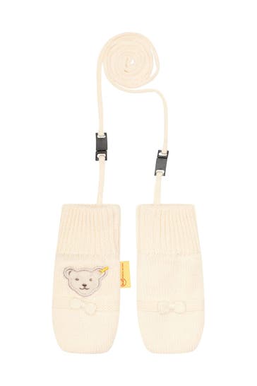 STEIFF Fäustlinge creme