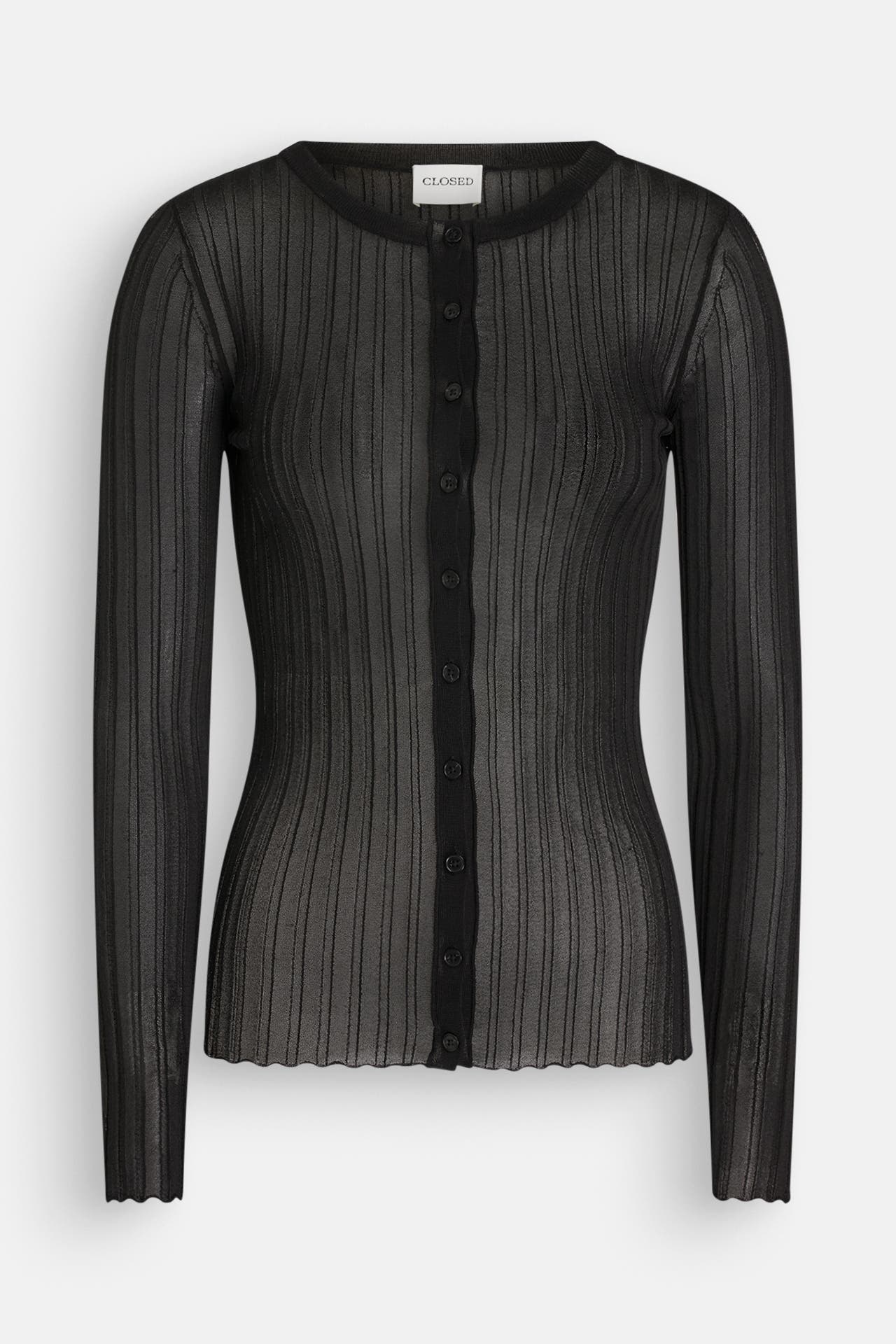 CLOSED Strickjacke schwarz, Bild 1