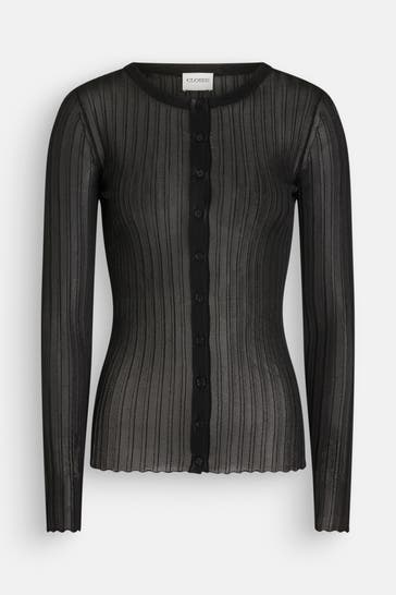 CLOSED Strickjacke schwarz