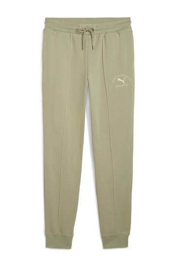 PUMA Sweatpants schilfgrün