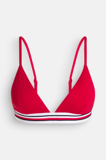 TOMMY HILFIGER Bikini-Oberteil rot