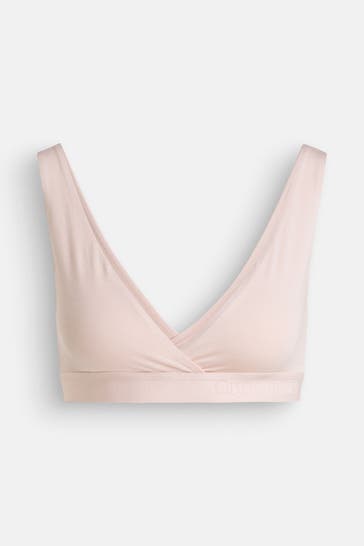 ORGANIC BASICS Bralette hellrosa