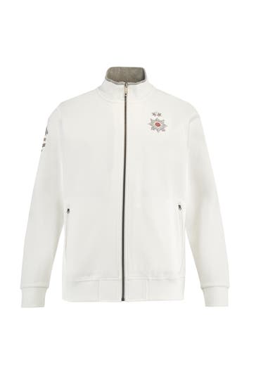 LA MARTINA Sweatjacke weiß