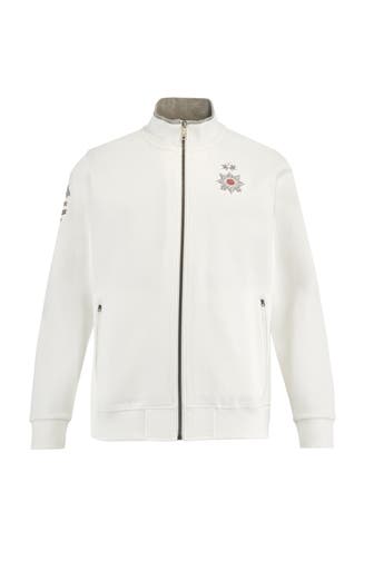 LA MARTINA Sweatjacke weiß