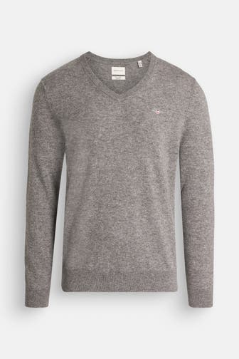 GANT Wollmixpullover grau