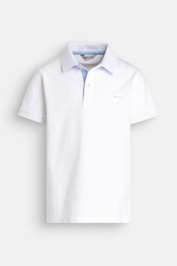 GANT Polo-Shirt weiß