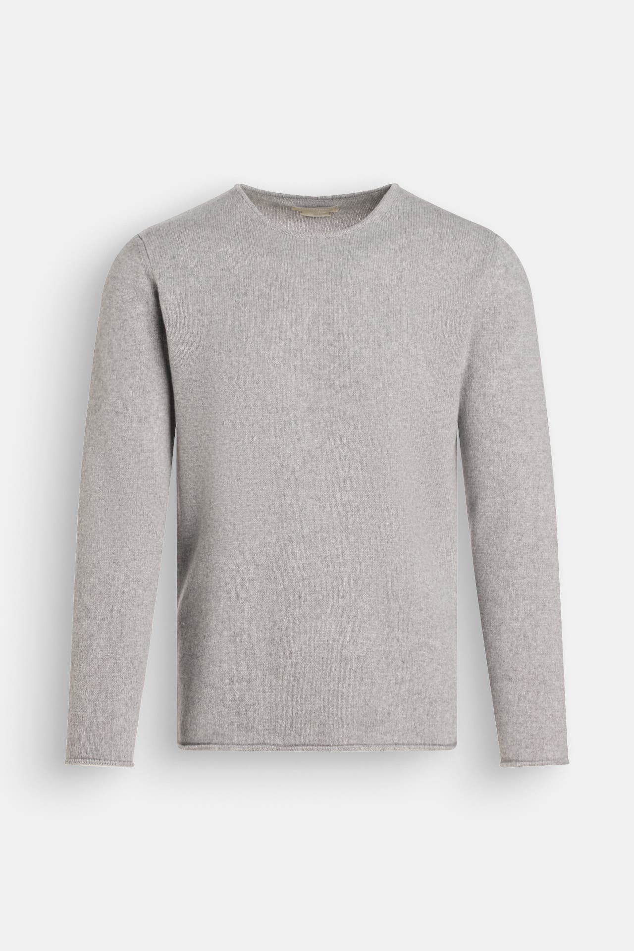 DANIELE FIESOLI Kaschmirpullover 'Paricollo' grau, Bild 1