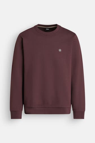 BOSS Sweatshirt 'Sharpe' burgunder