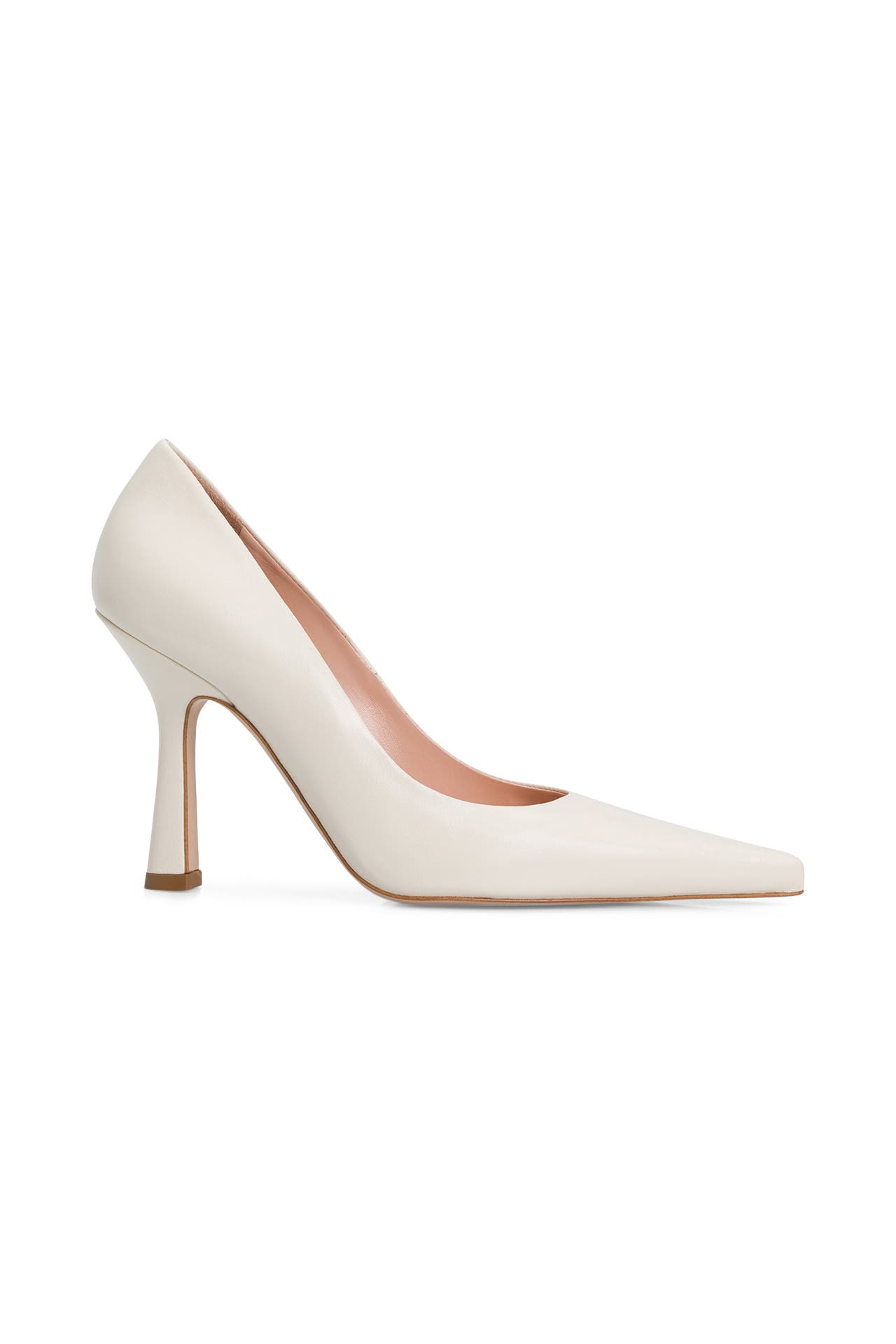 LIU JO Leder-Pumps 'Pointy' ecru, Bild 1