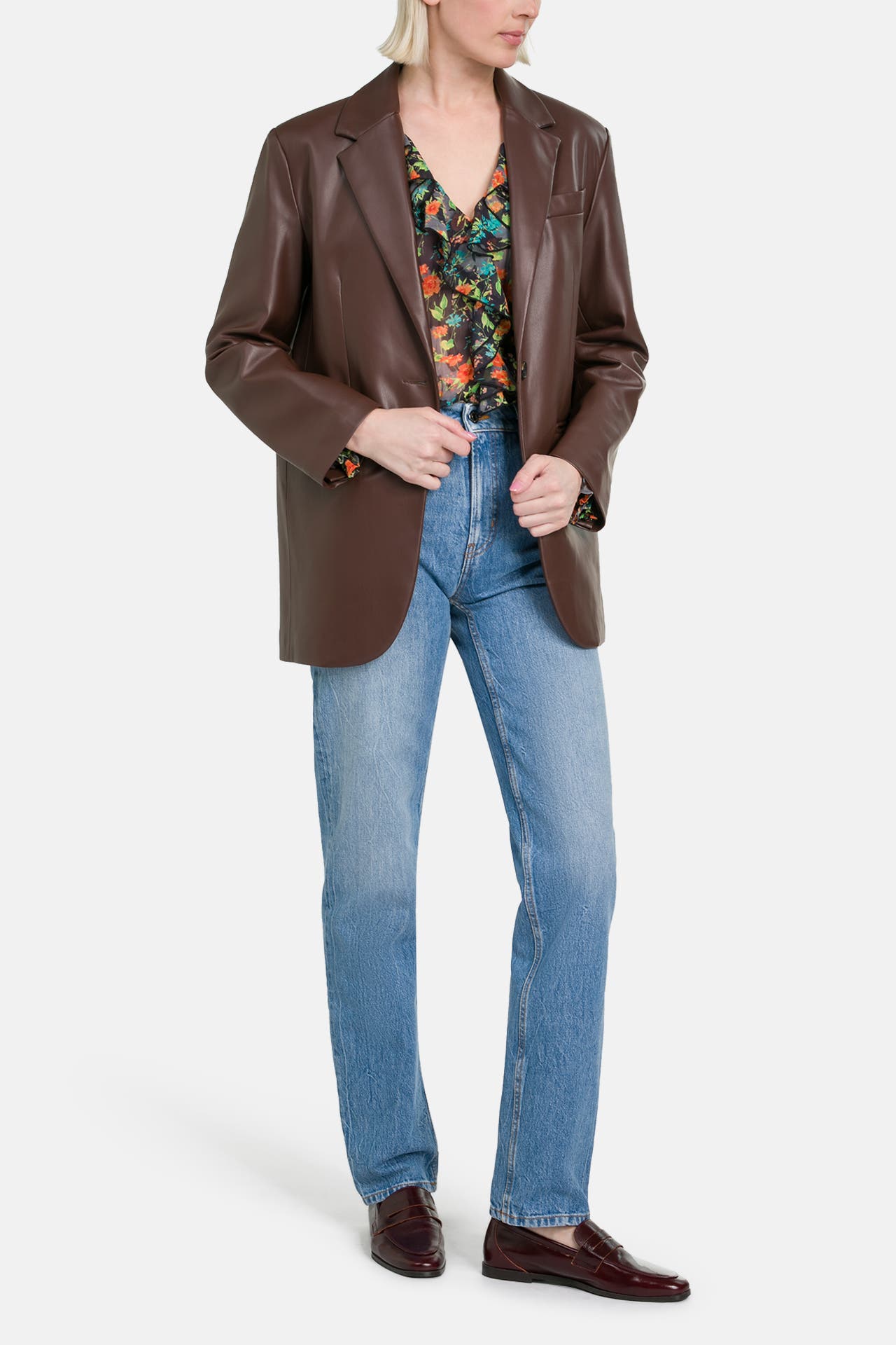 WOOD WOOD Jeans straight blau, Bild 1