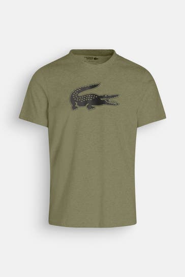 LACOSTE T-Shirt oliv