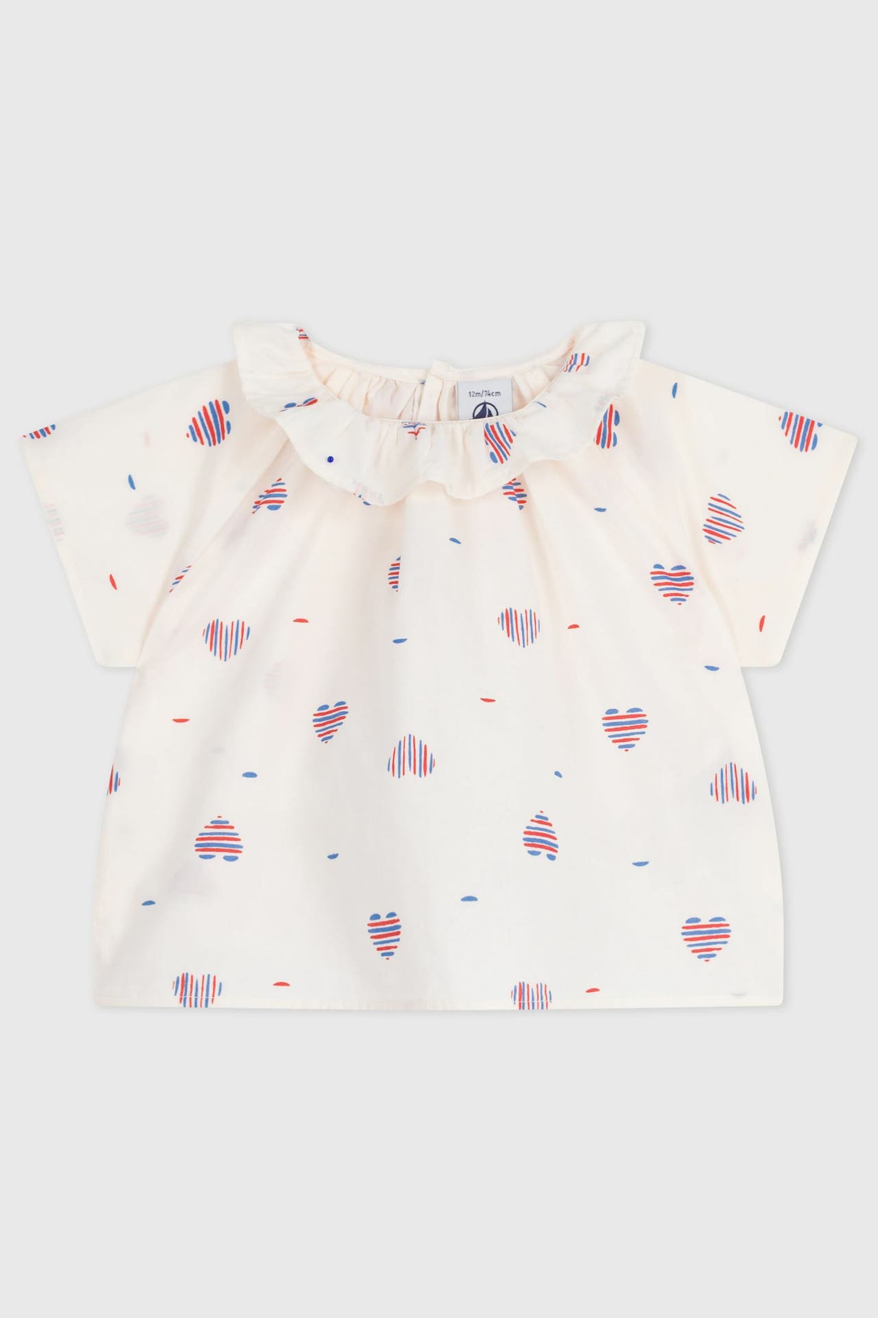 PETIT BATEAU Bluse gemustert, Bild 1