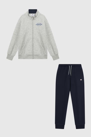 CHAMPION Set: Sweatjacke und Sweathose mehrfarbig