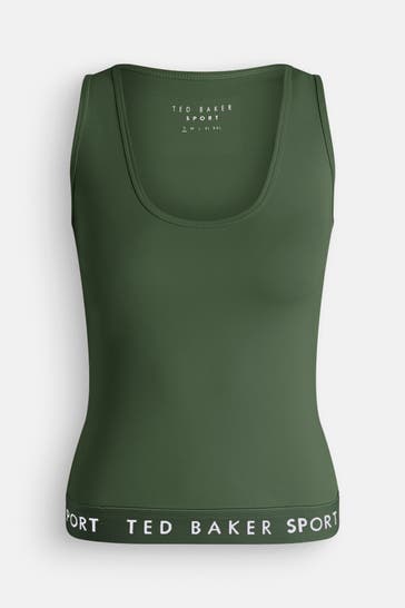 TED BAKER Funktionstop dunkelgrün