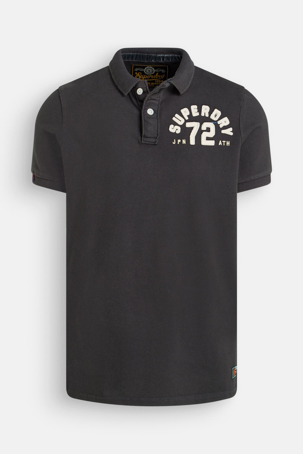 SUPERDRY Polo-Shirt 'Vintage Athletic' dunkelgrau, Bild 1