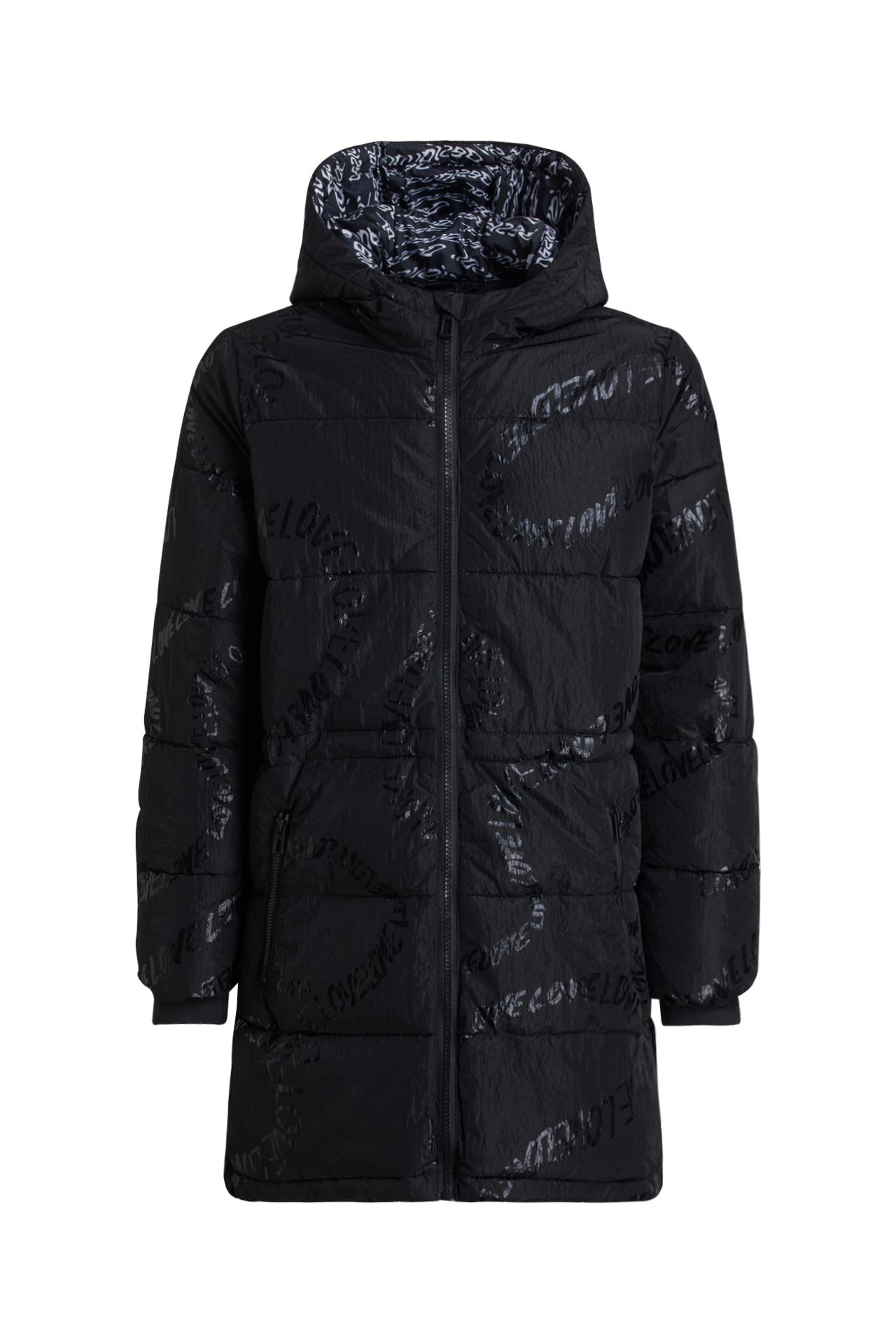 DESIGUAL Steppmantel schwarz, Bild 1