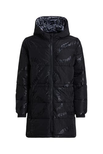 DESIGUAL Steppmantel schwarz