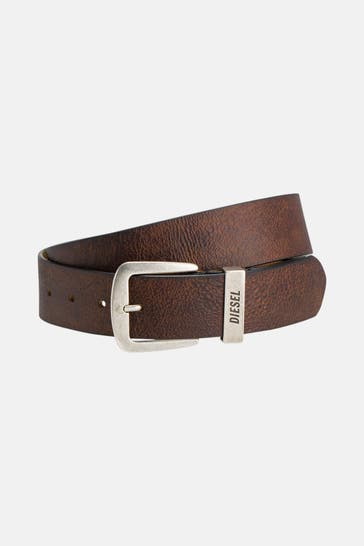 DIESEL Business-Gürtel dunkelbraun