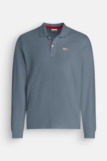 NAPAPIJRI Polo-Shirt graublau