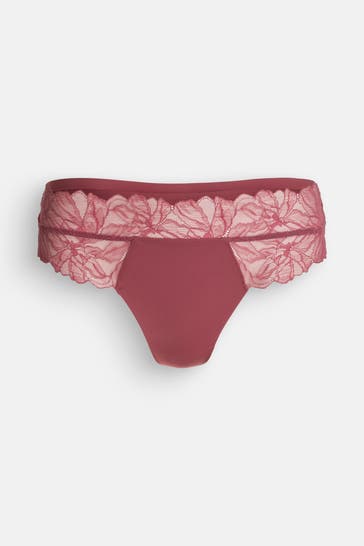 CK UNDERWEAR String dunkelrosa