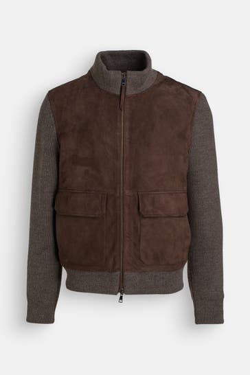 MABRUN Übergangsjacke dunkelbraun