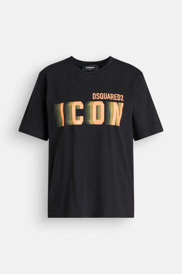 DSQUARED2 T-Shirt schwarz