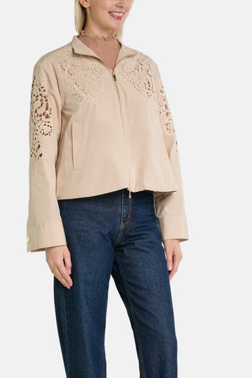 RIANI Beige lightweight jacket